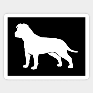 American Staffordshire Terrier Silhouette AmStaff Magnet